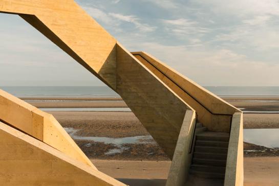 Westerpunt zij-aanzicht