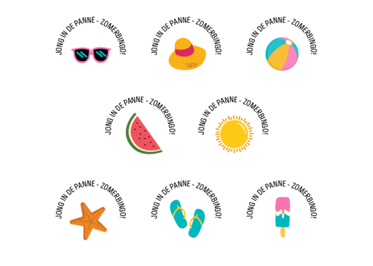 Zomerbingokaart