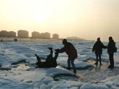 winter in De Panne