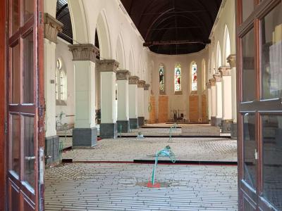 Plaatsen van de vloerverwarming